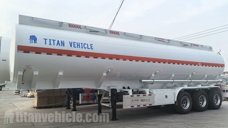 40000 Liters Palm Oil Tanker Trailer for Sale in Mali