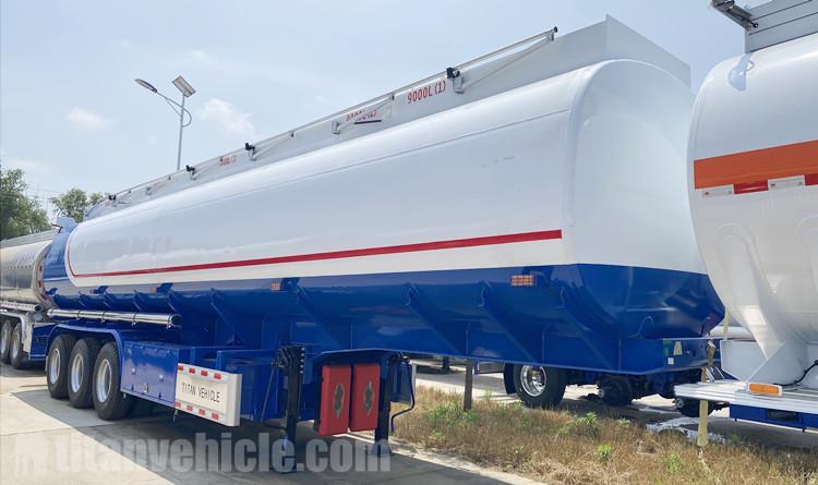 45000 Liters Fuel Tanker Semi Trailer for Sale in Zambia