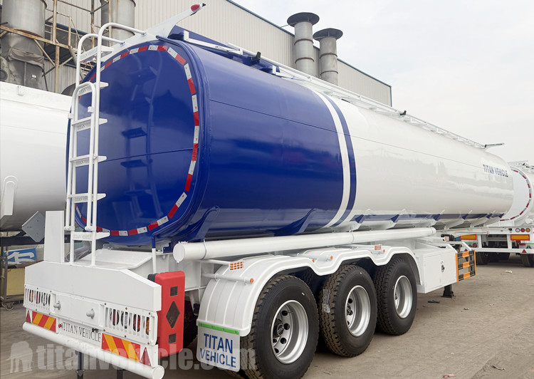 TITAN Fuel Tanker Semi Trailer for Sale in Ghana Accra