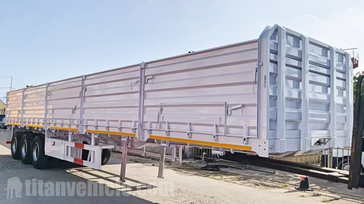 Tri Axle Trailer with Side Wall for Sale in Zimbabwe