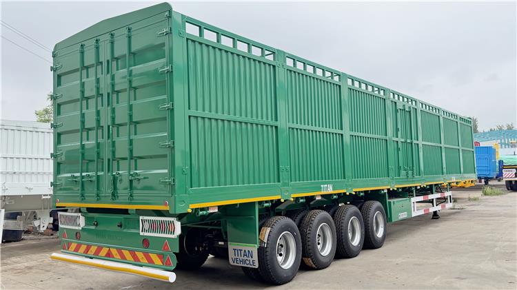 4 Axle Fence Cargo Trailer for Sale In Zimbabwe