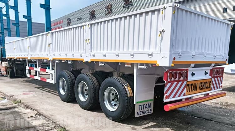 Tri Axle Dropside Trailer for Sale in Mozambique