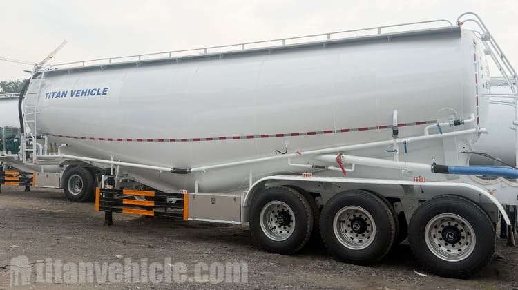 35 CBM Bulk Cement Tanker Trailer for Sale in Libya
