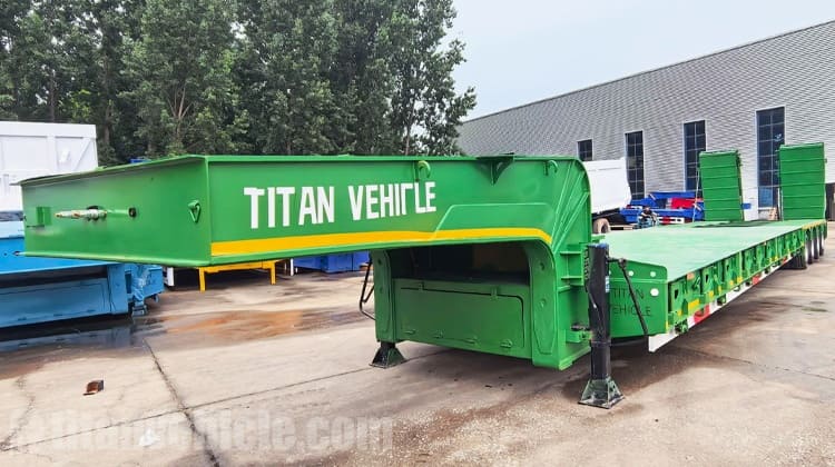 120 Ton Hydraulic Low Bed Trailer Manufacturers in Sierra Leone
