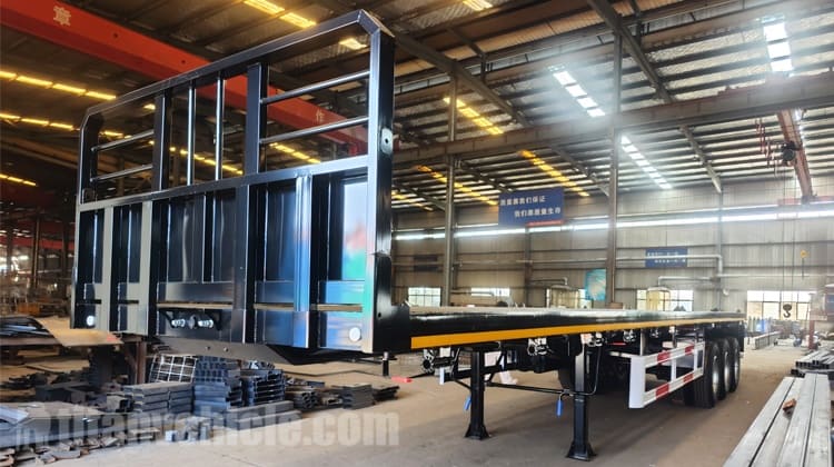 Tri Axle Flat Deck Trailer for Sale in Mali