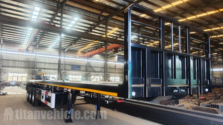 Tri Axle Flat Deck Trailer for Sale in Mali