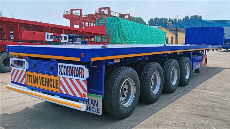 4 Axle Flatbed Trailer for Sale In Mali