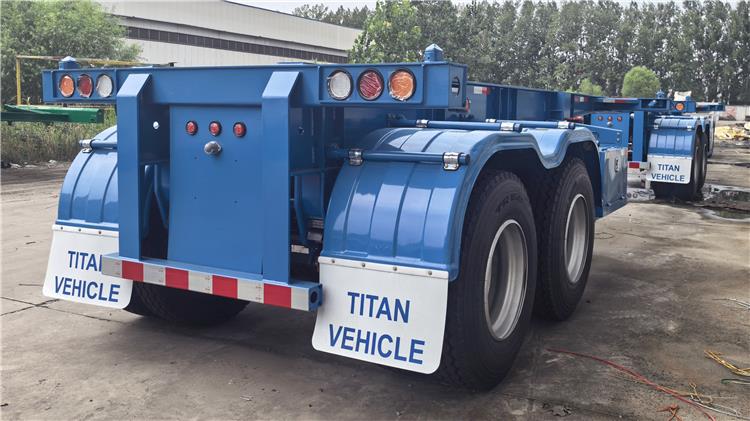 2 Axle 20ft Container Chassis Trailer for Sale In Kenya