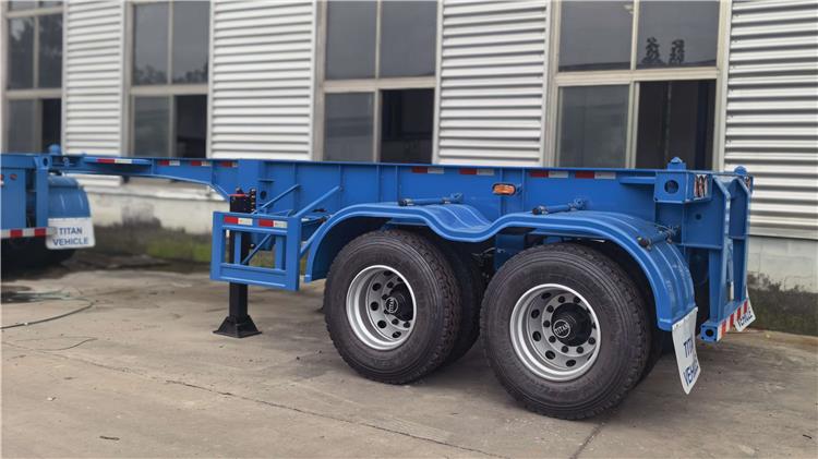 2 Axle 20ft Container Chassis Trailer for Sale In Kenya