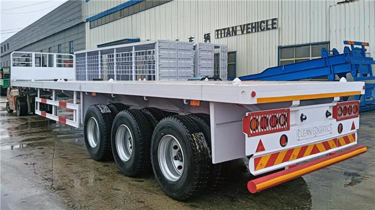 3 Axle Flatbed Trailer for Sale In Mali