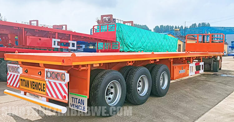 3 Axle Flat Deck Trailers for Sale Near Me in Ghana
