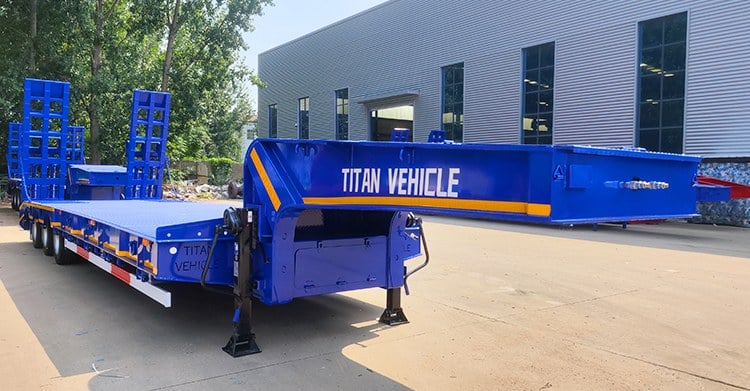3 Axle Lowbed Trailer Truck for Sale in Nigeria