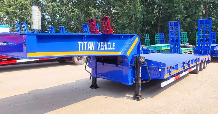 3 Axle Lowbed Trailer Truck for Sale in Nigeria