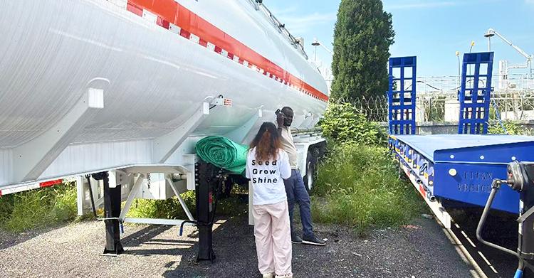 3 Axle Fuel Tanker Trailer for Sale in Mali