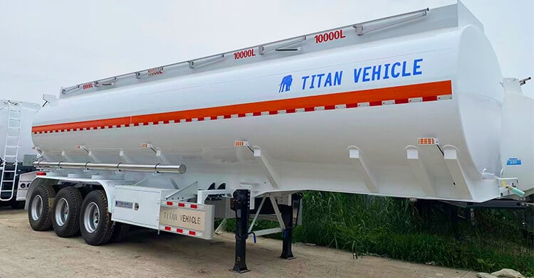 3 Axle Fuel Tanker Trailer for Sale in Mali