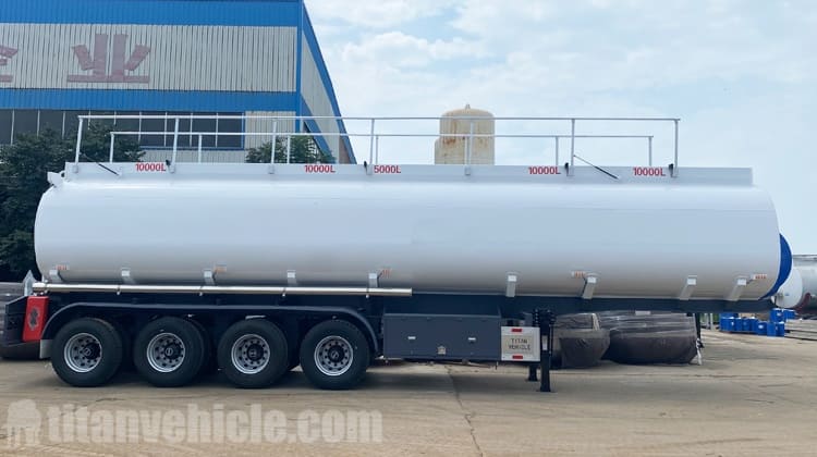 45000L Diesel Fuel Tanker Trailer for Sale in Mali