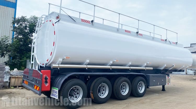 45000L Diesel Fuel Tanker Trailer for Sale in Mali