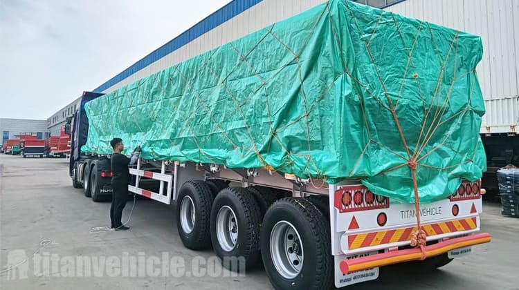 3 Axle Semi Truck Flatbed Trailer for Sale in Dar es Salaam