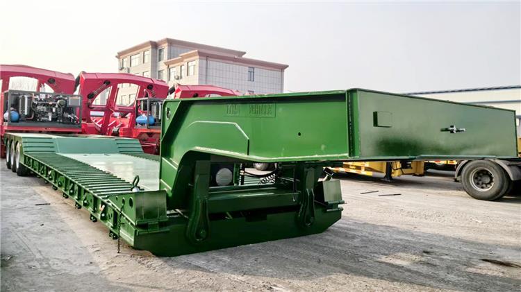 3 Axle 80 Ton Detachable Gooseneck Trailer for Sale In Nigeria