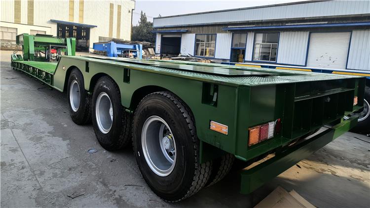 3 Axle 80 Ton Detachable Gooseneck Trailer for Sale In Nigeria