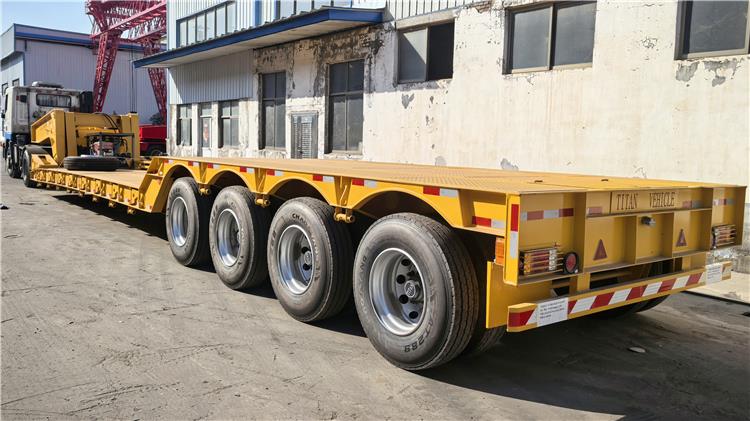4 Axle Detachable Gooseneck Trailer for Sale In Nigeria