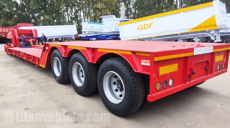 80 Ton Lowboy Gooseneck Trailer for Sale in Nigeria
