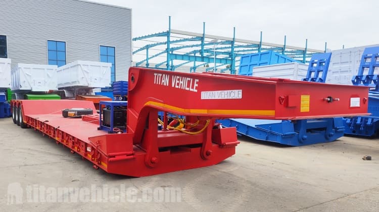 80 Ton Lowboy Gooseneck Trailer for Sale in Nigeria