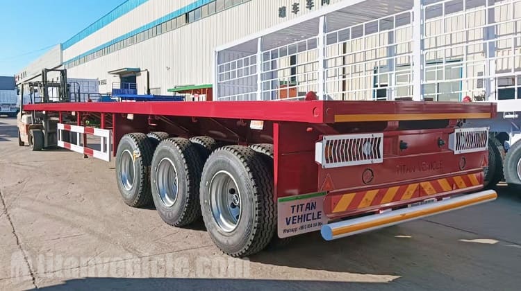 3 Axle 40 Ft Flatbed Trailer for Sale in Zimbabwe