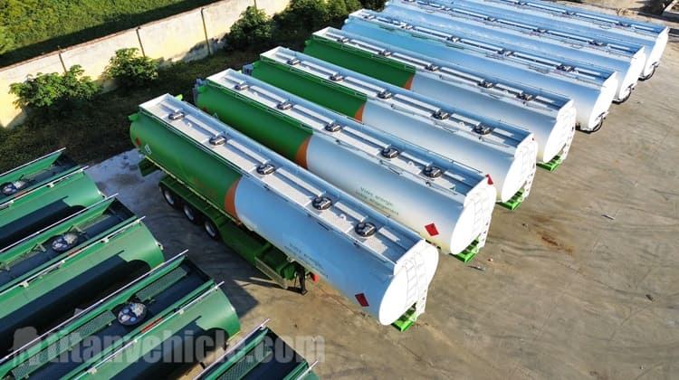 45000 Liters Diesel Fuel Tanker Trailer for Sale in Mali