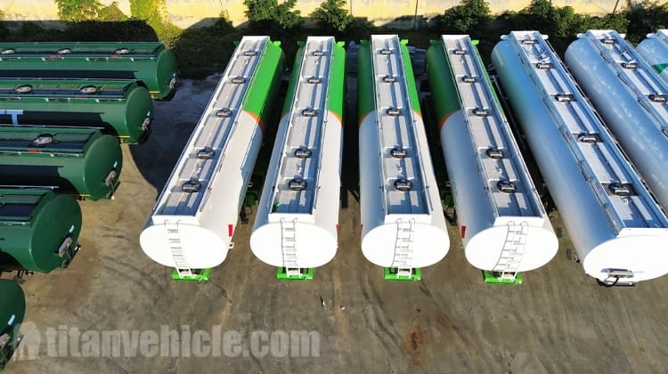 45000 Liters Diesel Fuel Tanker Trailer for Sale in Mali