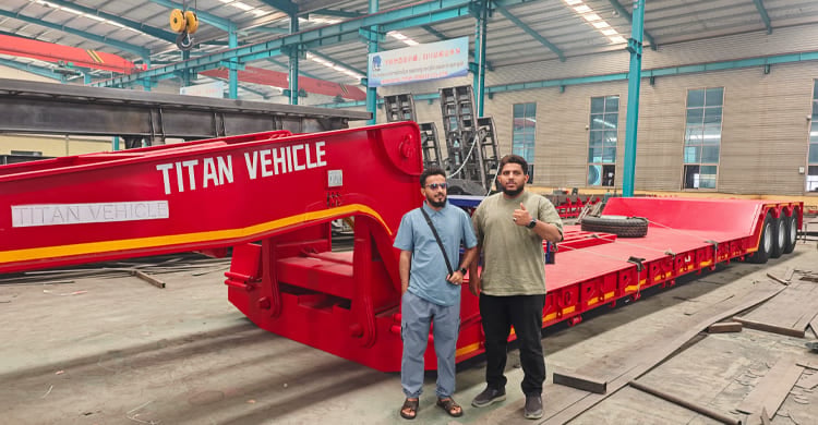 3 Axle Detachable Gooseneck Trailers for Sale in Tanzania