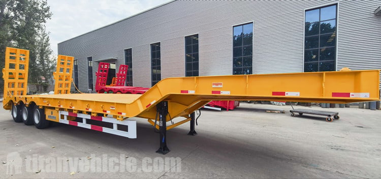 3 Axle Semi Lowbed Trailer for Sale in Tanzania
