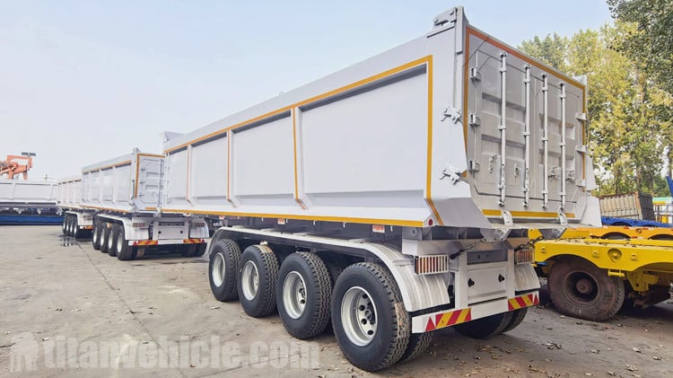 4 Axle Tipper Trailer for Sale Near Me in Guinea