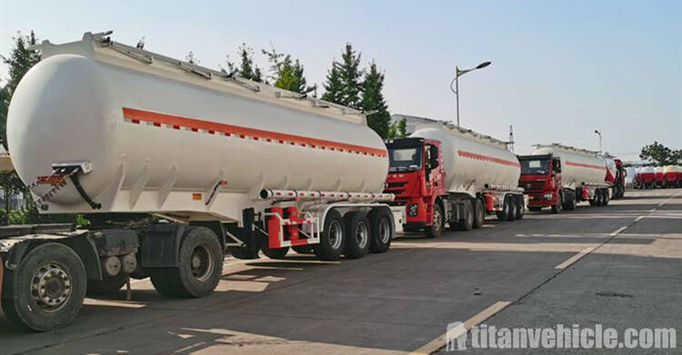 3 Axle fuel tanker trailer for sale