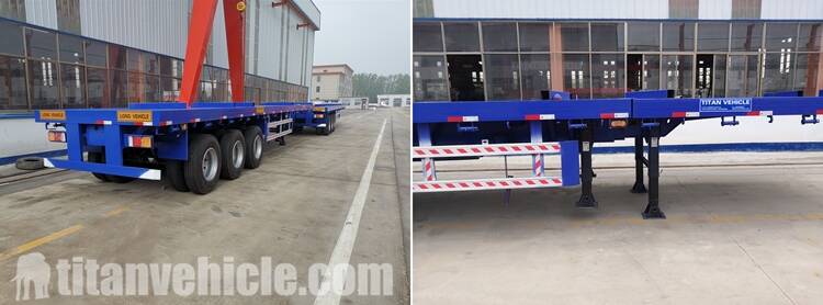 Flatbed semi trailer In Mozambique