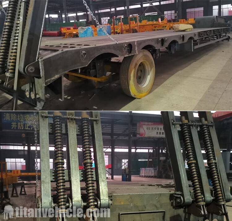 Factory Showe of Step Deck Trailer Price