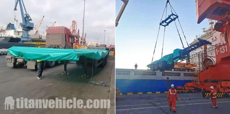 Package of Skeletal Semi Trailer Price for Sale