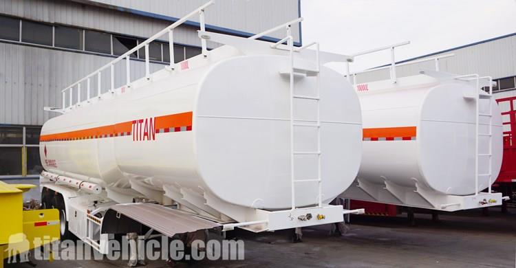 45000Lts Tri Axle Fuel Tanker Trailer for Sale in Nigeria Lagos