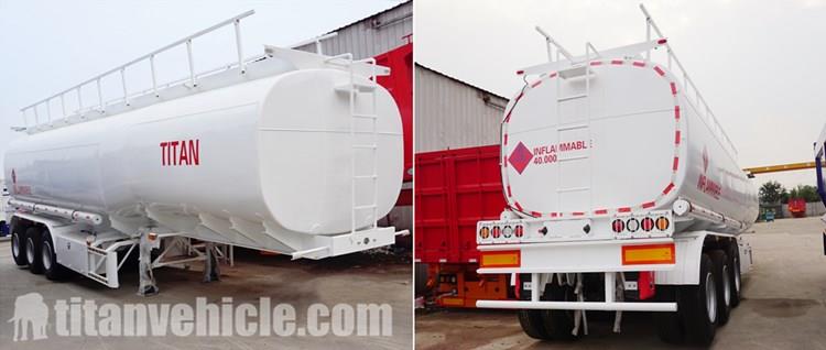 Factory show of Tri Axle Fuel Tankers Trailer
