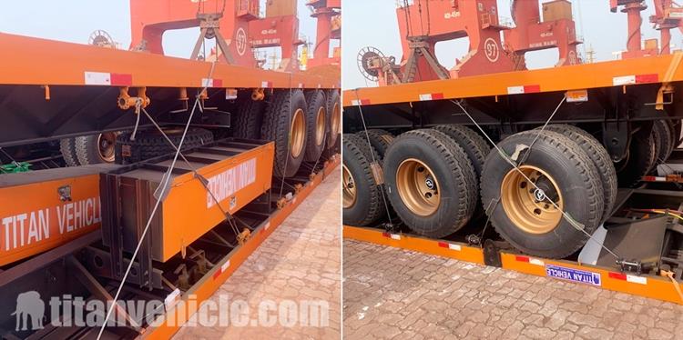 Details of Tri Axle Flatbed Trailer Price