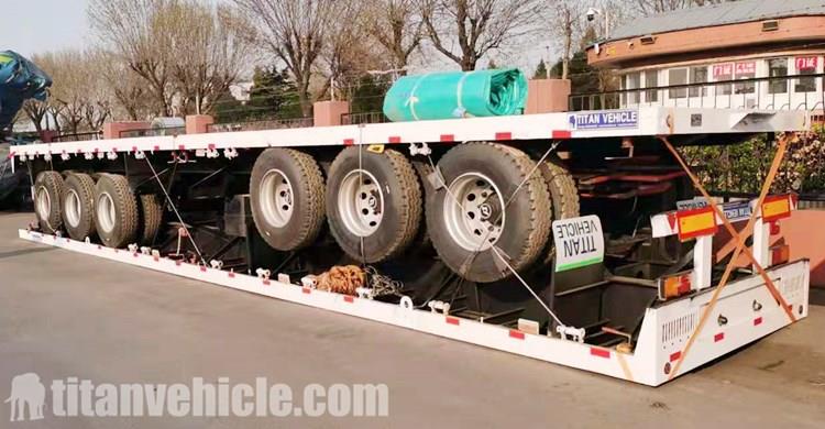 40Ft Flat Bed Trailer for Sale In Djibouti