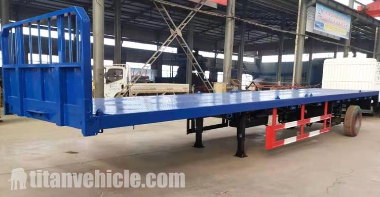 Factory Show of Flatbed Trailer Manufacturer