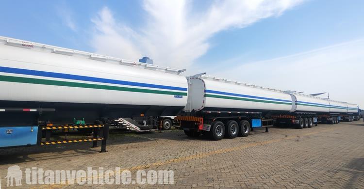 Tri Axle 45000 Liters Petroleum Tanker Trailer for Sale Price