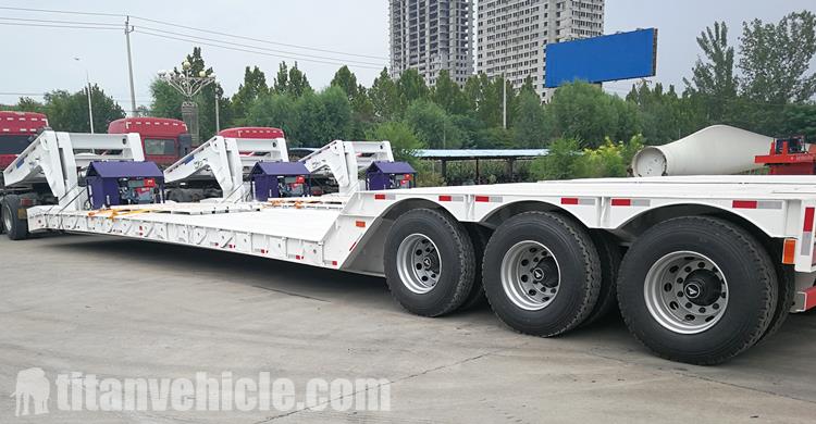 Tri Axle Removable Gooseneck Trailer for Sale with Best Price