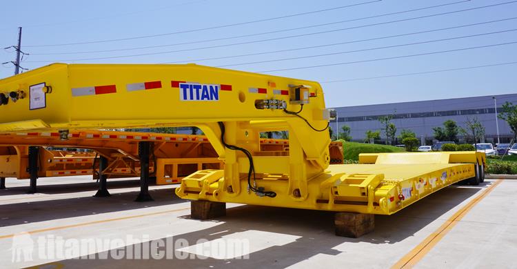 2 Line 4 Axle Detachable Gooseneck Trailer for Sale In Zambia