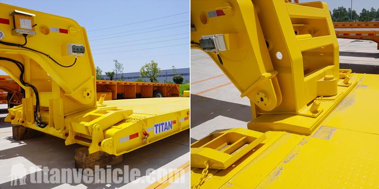 Details of 80 Ton Detachable Gooseneck Semi Trailer