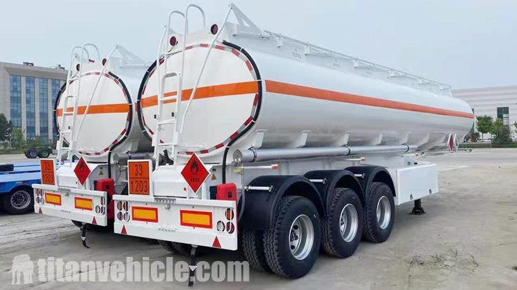 Tri Axle 40CBM Petrol Lorry Tanker Trailer for Sale Price