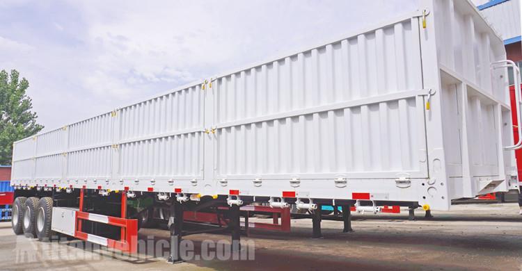Triaxle 60 Ton Side Sall Trailer for Sale in Mozambique