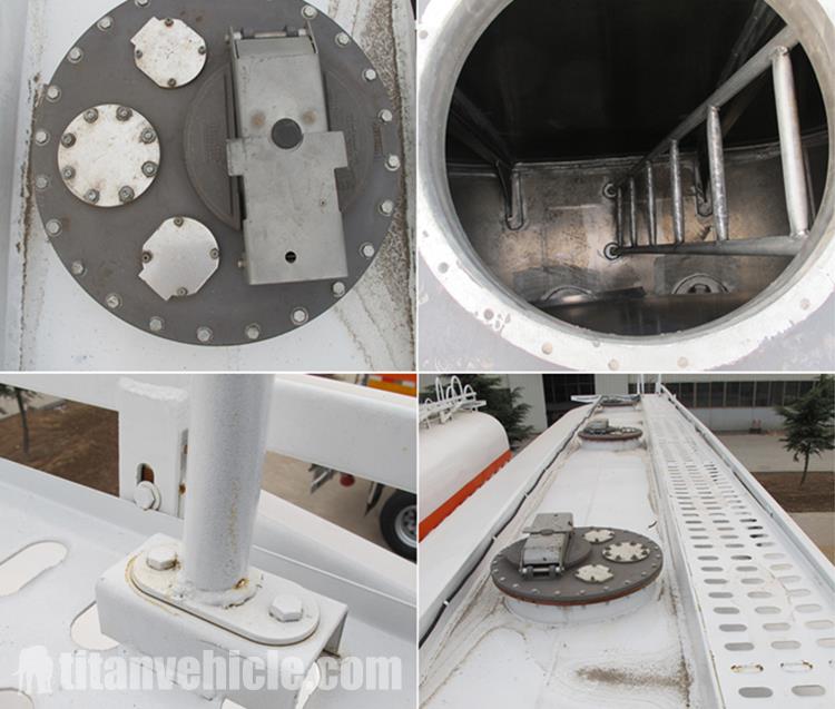 Details of Tri Axle Petrol Tanker Trailer 42CBM Price