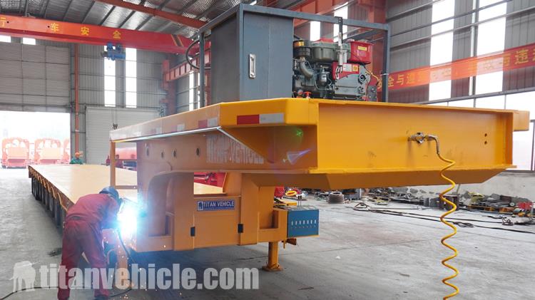 150 Ton Wind Tower Trailer for Sale Manufacturer